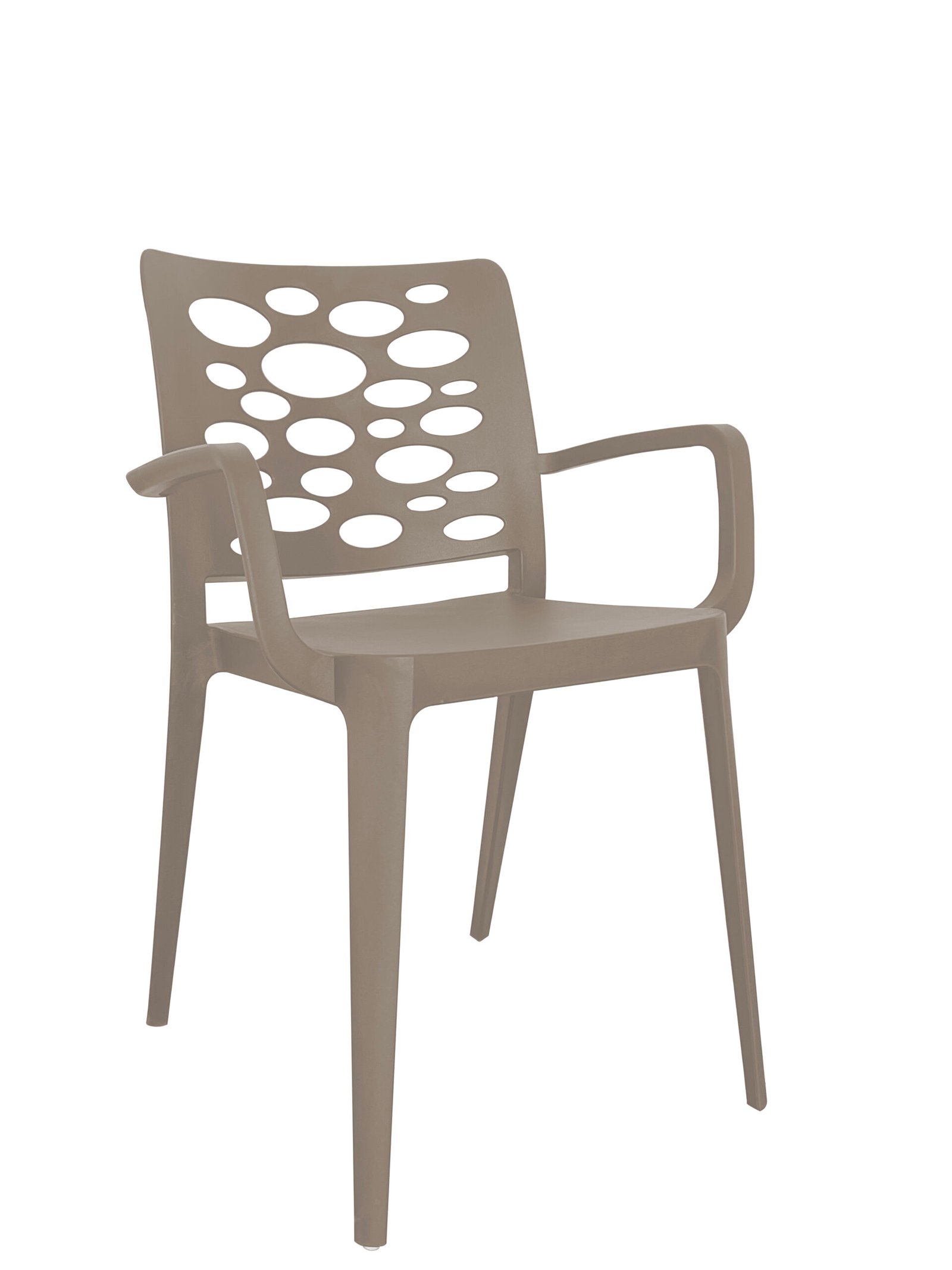 Cadeira Venus Turtle Dove c/braços - Pack com 20 cadeiras