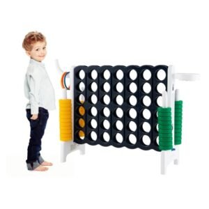 Jogo Connect 4 Gigante Jumbo com 42 Anéis - Branco
