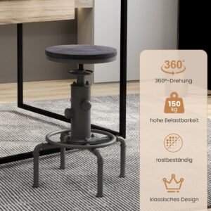 Prateleira de armazenamento de madeira multifuncional para casa/escritório/banheiro - preta