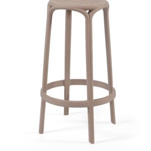 Banco Alto WOODY 67H - Pack 16 unidades, Turtle Dove