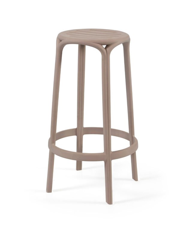 Banco Alto WOODY 67H - Pack 16 unidades, Turtle Dove