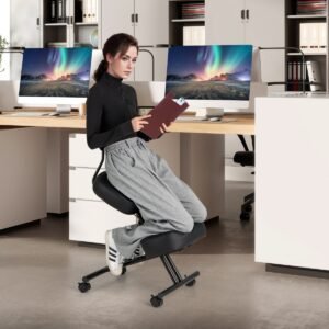 Mesa de computador de 160 cm, mesa de escritório industrial moderna com estrutura triangular, estrutura de metal, mesa grande