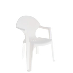 Cadeira LISBOA, branco - Pack 120 unidades