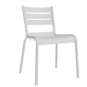 Cadeira SMART s/ braços, Cinza Pastel – Pack com 16 unidades