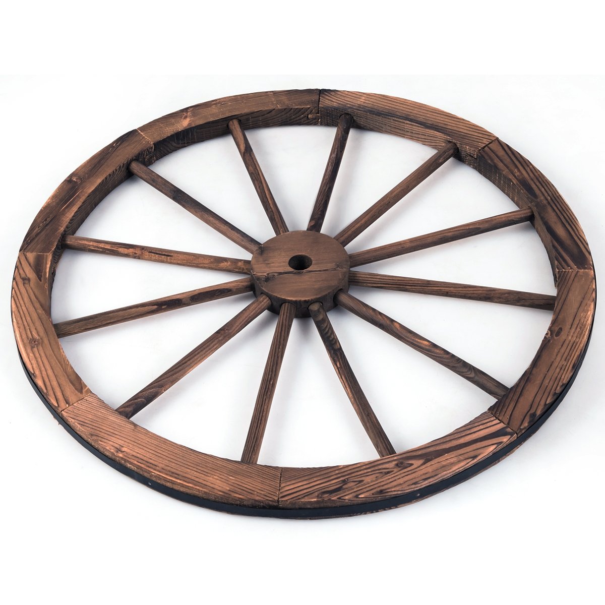 Pacote com 2 latas de lixo para áreas externas de 118L com tampa e bandeja removível para líquidos, tampa com trava dupla, design café - Image 2