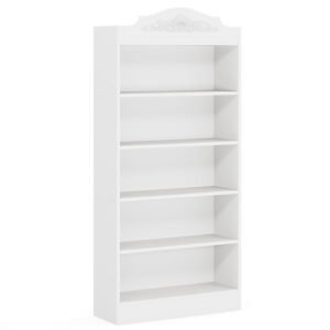 Tribesigns estante moderna de 72 polegadas c/ prateleiras de armazenamento