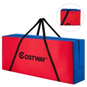 Bolsa gigante para transporte e armazenamento do jogo Quatro em Linha com zíper resistente.