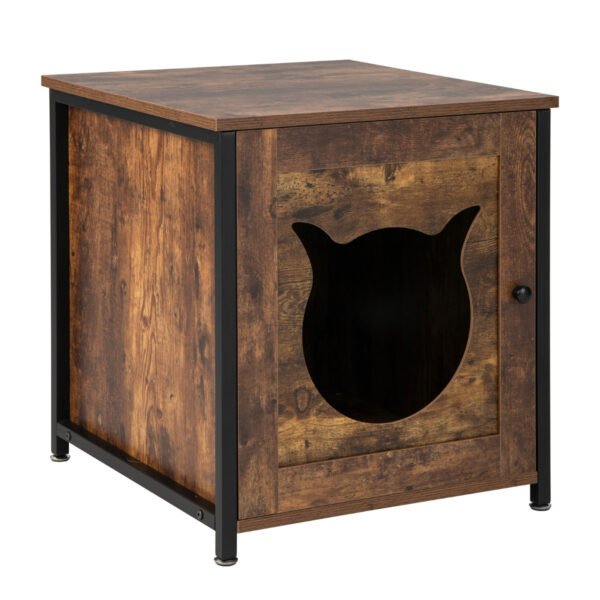 Móveis vintage para banheiro de gatos com orifício de ventilação