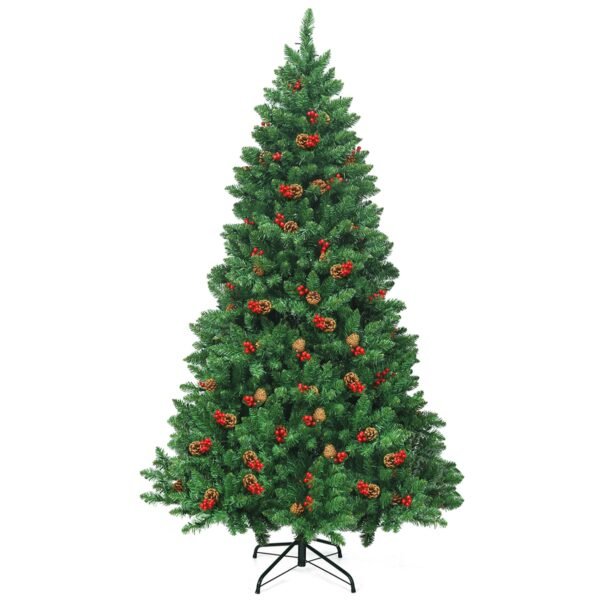 Árvore de Natal artificial com luzes LED de 200 cm