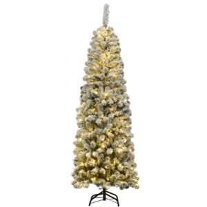 Árvore de Natal artificial com luzes LED de 180 cm