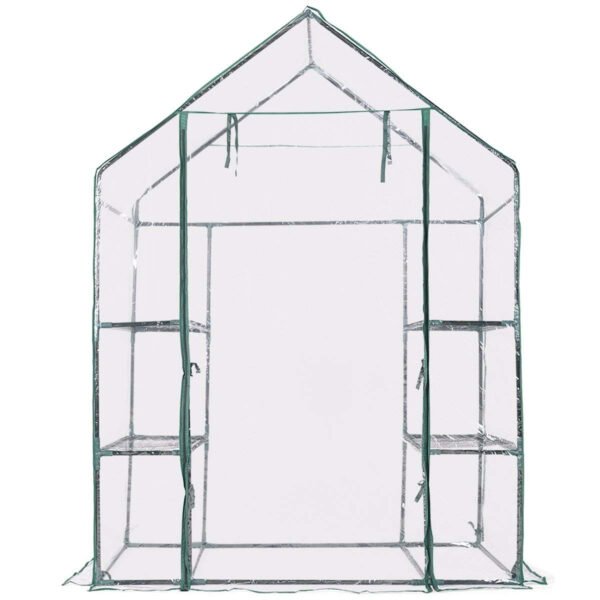Estufa de lona para plantas, estufa para tomates, 143 x 73 x 195 cm