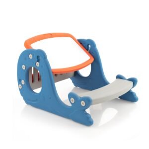 Conjunto de mesa de atividades infantil multifuncional conversível - Azul