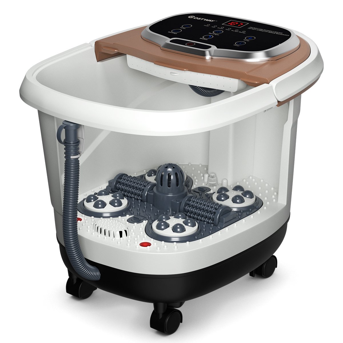 Massageador de pés shiatsu infravermelho de 500 W