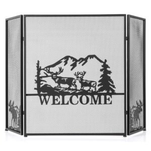 Tela de lareira de 52 x 31 polegadas - B