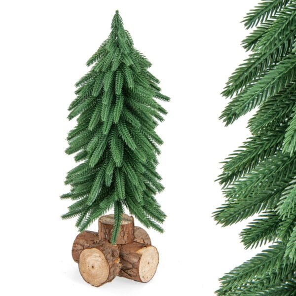 Árvore de Natal de mesa de 40 cm com 200 pontas de galhos