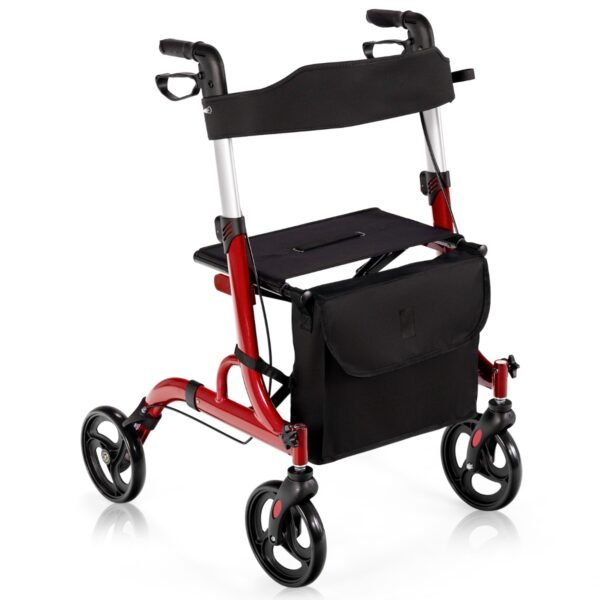 Andador Rollator 2 em 1 com Assento