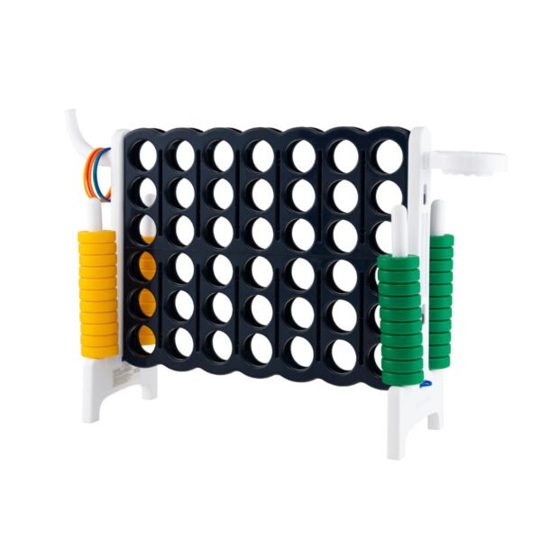 Jogo Connect 4 Gigante Jumbo com 42 Anéis - Branco