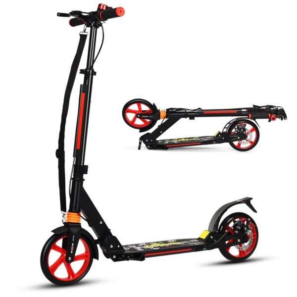 Alça de transporte para patinete elétrico Cityroller, altura ajustável, preto.