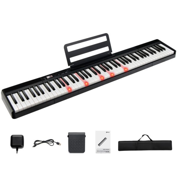 Piano eletrônico com teclado de tamanho normal