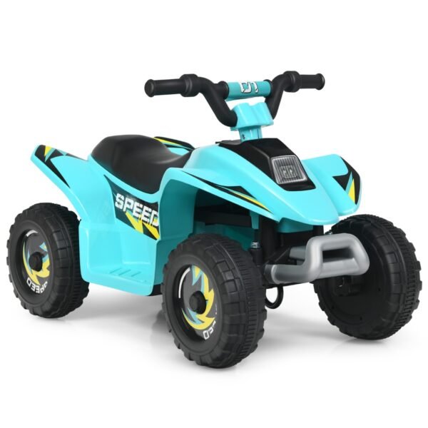 Quadriciclo elétrico infantil a bateria, 4,6 km/h