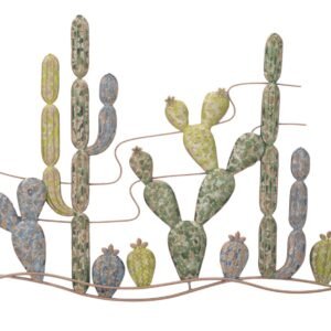 PAINEL DE FERRO CACTUS -B- 90X2,5X64 CM