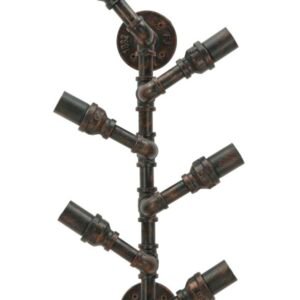 P/FRASCOS DE PAREDE MANHATTAN 6 LUGARES CM 27X15x55