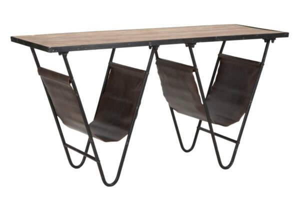 MESA PARA JORNAL "V" 120X43X62,5 CM