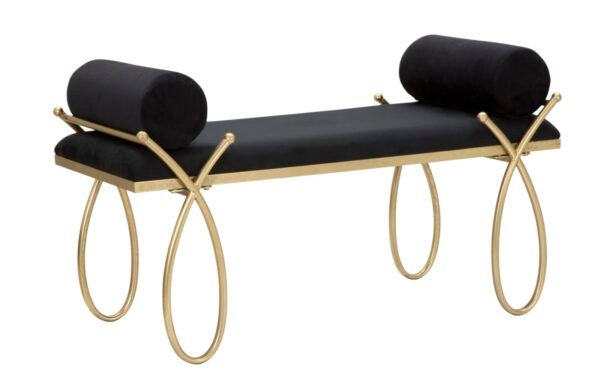 BANCO FITA PRETA 112.5X49X53 CM