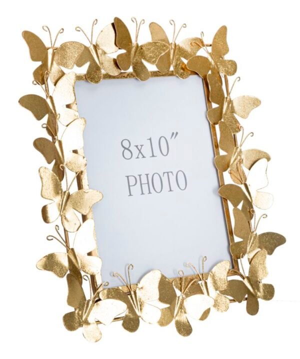 QUADRO BUTTERFLY GLAM CM 35X15X38 (MEDIDA INTERNA CM 20X25)