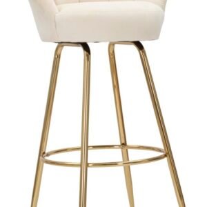 BANCO DE BAR VIENA CREME 55X53X110 CM