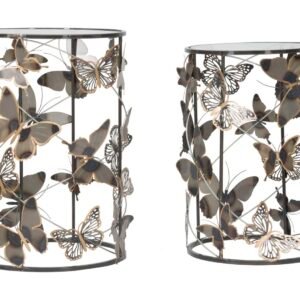 PAR DE MESAS BORBOLETA 41,3X55-35X50,3 CM