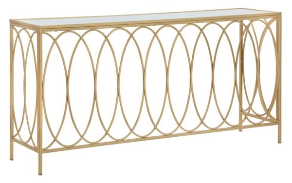 CONSOLA ARCO SIMILMÁRMORE CM 160X40X79