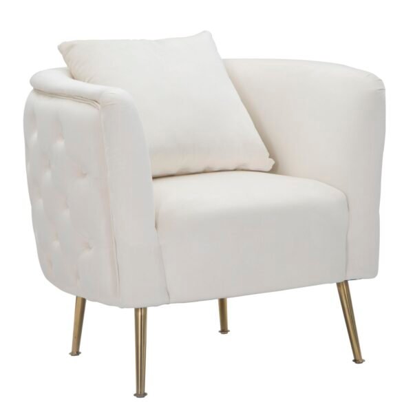 POLTRONA BUCARESTE CREME 76X74X73 CM