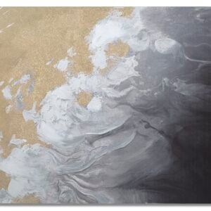 PINTURA EM TELA AÇÃO 120X3,8X80 CM