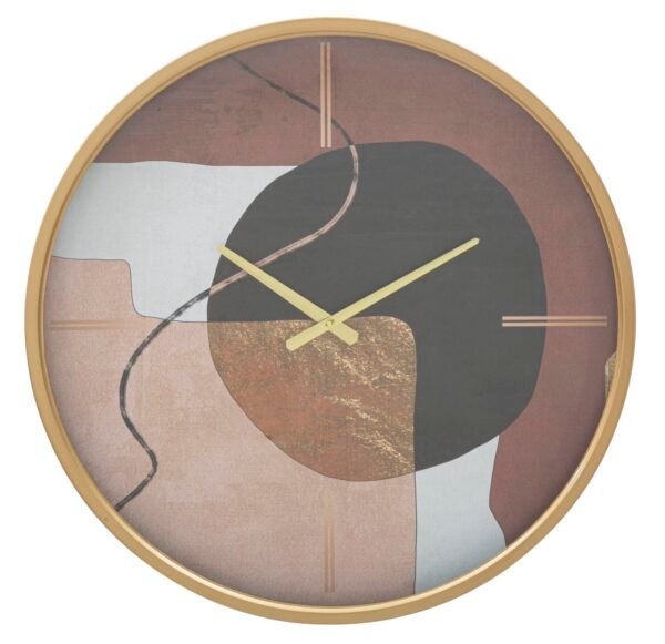 RELÓGIO DE PAREDE ART VERMELHO CM Ø 60X6