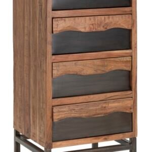 CÔMODA YELLOWSTONE 45X40X100 CM (MADEIRA NILOTICA ACÁCIA)