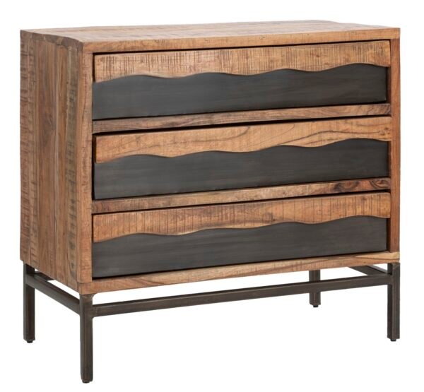 CÓMODA YELLOWSTONE CM 88X45X80 (MADEIRA NILOTICA ACÁCIA)