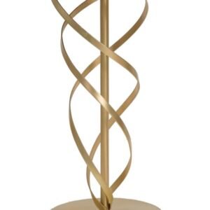 MESA ESPIRAL GLAM Ø 38X61,5 CM