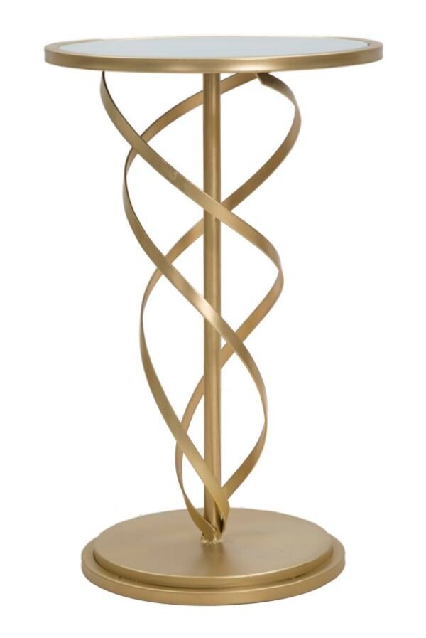 MESA ESPIRAL GLAM Ø 38X61,5 CM