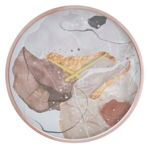 RELÓGIO DE PAREDE ART ROSA CM Ø 60X6