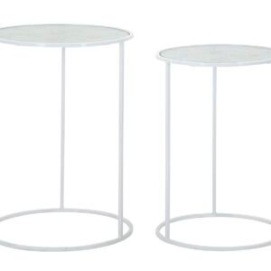 MESAS DE CASAL BRANCO HARTS CM Ø 43X60-38X55