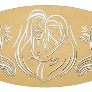 PAINEL NATIVIDADE OURO -B- CM 120X2X60