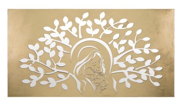 PAINEL MATERNIDADE OURO CM 120X2X64