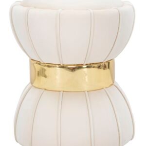 BANCO FLOR CM CREME CM Ø 40X44