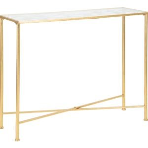 CONSOLA BORBOLETAS VIDRO CM 100X35X80