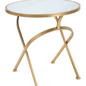 MESA PEQUENA GLAM MAT CM Ø 50,5X50