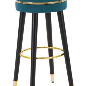 BANCO BAR PARIS OCTANIO/OURO CM Ø 35X74