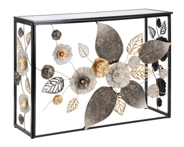 CONSOLA GLAM DARK CM 111.8X41.9X80