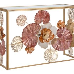 CONSOLA GLAM VERMELHA CM 114X41.5X80