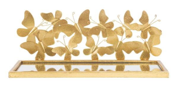 PAR BORBOLETAS ESTANTE DE CAMA 43X19,2X16,5 CM